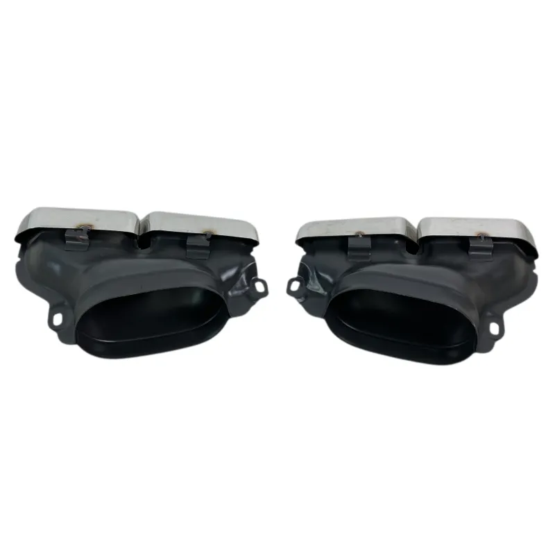Μπούκες εξάτμισης E-Class W212 / S-Class W222 - χρωμίου