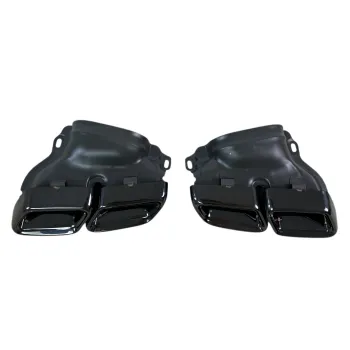 Μπούκες εξάτμισης E-Class W212 / S-Class W222 - μαύρο χρώμα