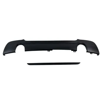 Diffuser BMW E92 M pack - διπλό για μονή εξάτμιση