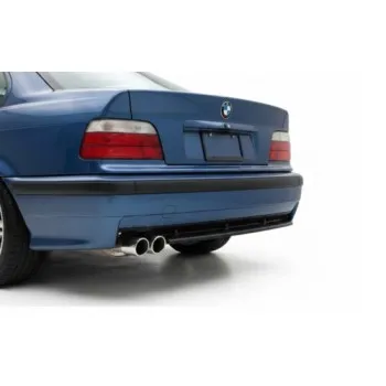 Diffuser προφυλακτήρα BMW E36 - για M pack / M3 προφυλακτήρα μονό για διπλή εξάτμιση