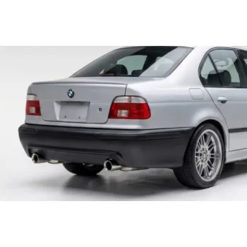 Diffuser προφυλακτήρα BMW E39 διπλό για μονή εξάτμιση