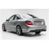 Diffuser προφυλακτήρα Mercedes W204 (2011-2014) C-Class - AMG look