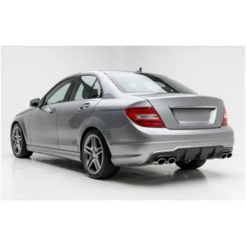 Diffuser προφυλακτήρα Mercedes W204 (2011-2014) C-Class - AMG look