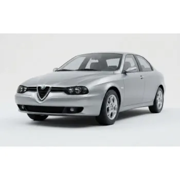Φανάρια εμπρός Alfa Romeo 156(1997-2003) - μαύρα , χωρίς λάμπες (Η7) - σετ 2τμχ.