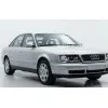 Φανάρια εμπρός Audi 100 C4 (1990-1994) led - μαύρα , με λάμπες (Η1) - σετ 2τμχ.