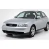 Φανάρια εμπρός Audi A3 (1996-2000) angel eyes - χρωμίου , με λάμπες (Η1) - σετ 2τμχ.