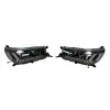 Φανάρια εμπρός Toyota Hilux (2015-2020), led με φώτα ημέρας με H7 / H1 λάμπες - σετ 2τμχ.