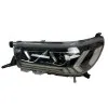 Φανάρια εμπρός Toyota Hilux (2015-2020), led με φώτα ημέρας με H7 / H1 λάμπες - σετ 2τμχ.