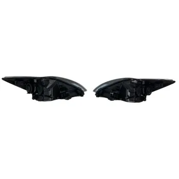 Φανάρια εμπρός Ford Focus (2009-2011), led με φώτα ημέρας - σετ 2τμχ.