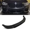 Spoiler εμπρός προφυλακτήρα BMW X3 G01 (2022+) - μαύρο γυαλιστερό