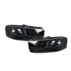 Φανάρια εμπρός Chevrolet Captiva (2011-2018), led με φώτα ημέρας - σετ 2τμχ.