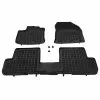 Λαστιχένια πατάκια DACIA Lodgy I (2012-2020) / DACIA Logan I Stepway (2012-2020) - 5-θέσιο τύπου σκαφάκι - 4τμχ., Rezaw Plast