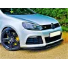 Spoiler προφυλακτήρα Vw Golf 6 R20 - μαύρο γυαλιστερό