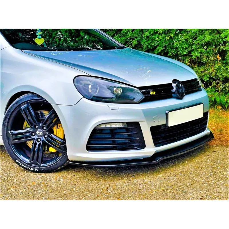 Spoiler προφυλακτήρα Vw Golf 6 R20 - μαύρο γυαλιστερό