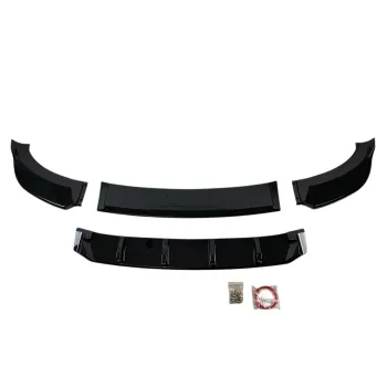 Spoiler εμπρός προφυλακτήρα BMW X3 G01 (2022+) - μαύρο γυαλιστερό