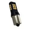 Led λάμπα τύπου BA15S με 28 SMD led 2835 chipset 10-24v - πορτοκαλί - 1τμχ.