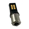 Led λάμπα τύπου BA15S με 28 SMD led 2835 chipset 10-24v - πορτοκαλί - 1τμχ.
