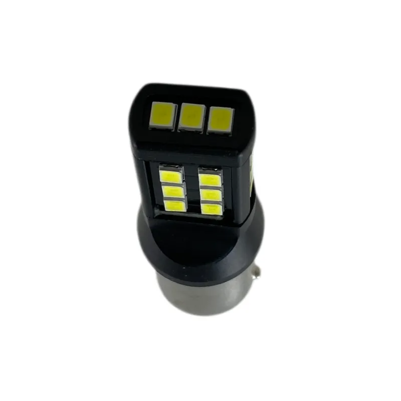 Led λάμπα τύπου BA15S με 28 SMD led 2835 chipset 10-24v - λευκή - 1τμχ.