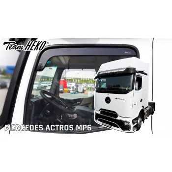 Ανεμοθραύστες Mercedes Actros MP6 (2025+) Short ver. EU - 2τμχ. εμπρός, Heko