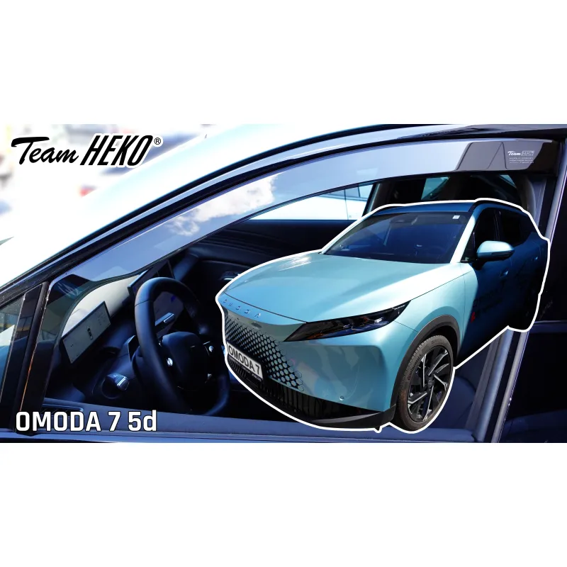 Ανεμοθραύστες Omoda 7 (2025+) - 2τμχ. εμπρός, Heko