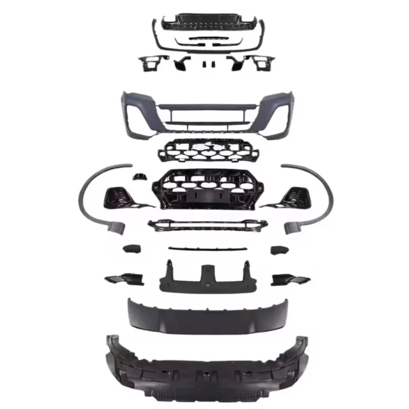 Body kit Audi Q7 (2016-2018) μετατροπή σε Q7 (2024+) S Line