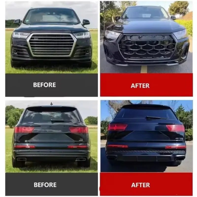 Body kit Audi Q7 (2016-2018) μετατροπή σε Q7 (2024+) S Line