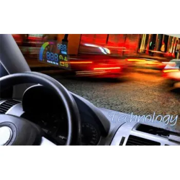 HUD Display 4" - συσκευή  προβολής ενδείξεων για μπροστινό παρμπρίζ