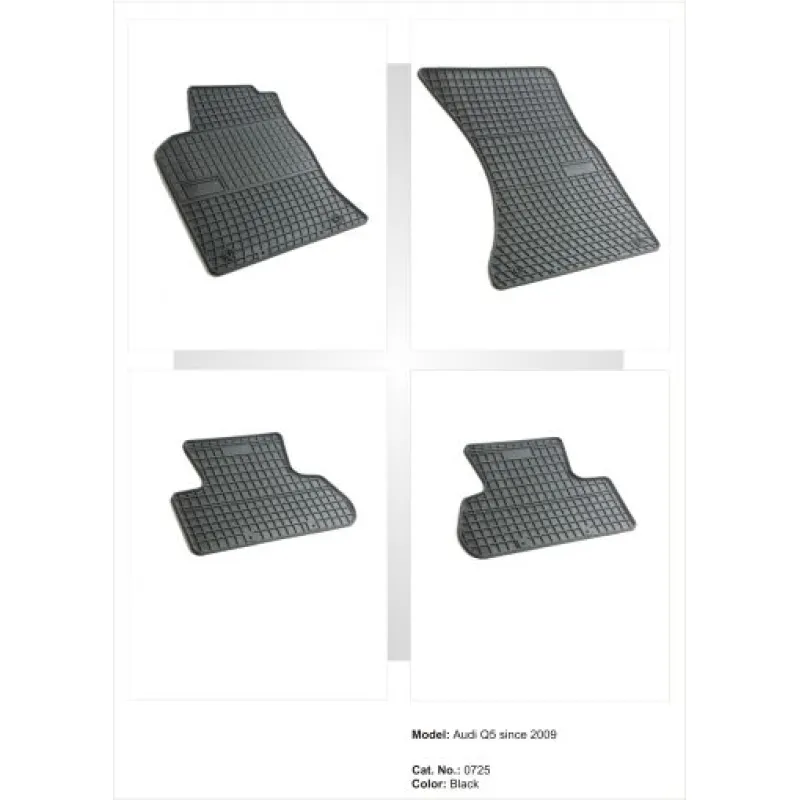 Λαστιχένια πατάκια Frogum για AUDI Q5 I 8R (2008-2017) - 4τμχ. Λαστιχένια πατάκια Frogum για AUDI Q5 I 8R (2008-2017) - 4τμχ.