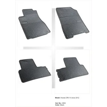 Λαστιχένια πατάκια Frogum για HONDA CR-V IV (2012-2018) / GREAT WALL H6 - 4τμχ.