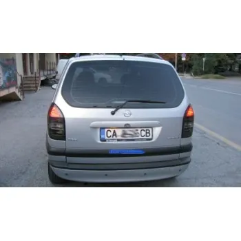 Πίσω φανάρια led για Opel Zafira A (1999-2005) - μαύρα - σετ 2τμχ.