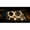 Φανάρια εμπρός angel eyes για Audi A6 (1997-2001) / Allroad 1999-2005 - μαύρα , με λάμπες (Η7) - σετ 2τμχ. Φανάρια εμπρός angel eyes για Audi A6 (1997-2001) / Allroad 1999-2005 - μαύρα , με λάμπες (Η7) - σετ 2τμχ.