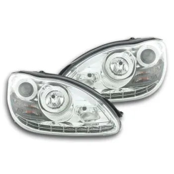 Φανάρια εμπρός για Mercedes W 220 S-Class (2002-2005) , χωρίς λάμπες (Η7) - σετ 2τμχ.