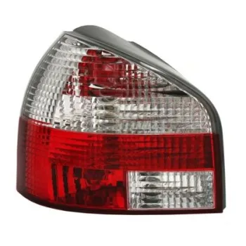 Πίσω φανάρια για Audi A3 (1996-2000) - χρωμίου - σετ 2τμχ.