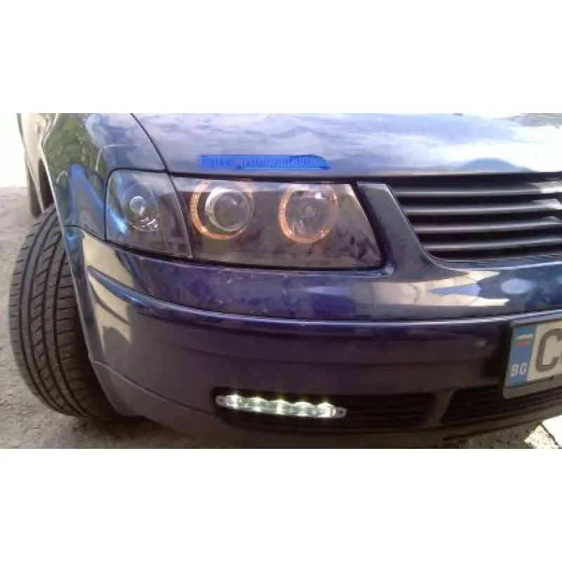 Φανάρια εμπρός angel eyes για Vw Passat 3Β/B5 (1997-2000) - μαύρα , χωρίς λάμπες (Η7) - σετ 2τμχ. Φανάρια εμπρός angel eyes για Vw Passat 3Β/B5 (1997-2000) - μαύρα , χωρίς λάμπες (Η7) - σετ 2τμχ.