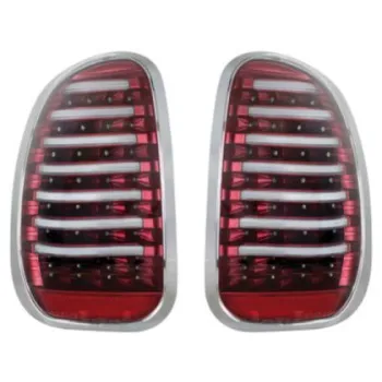 Πίσω φανάρια led για Mini Cooper (2009+) - μαύρα - σετ 2τμχ.