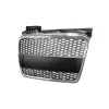 Μάσκα χωρίς σήμα για Audi A4 B7 (2004-2007)- RS Look πλαίσιο χρωμίου
