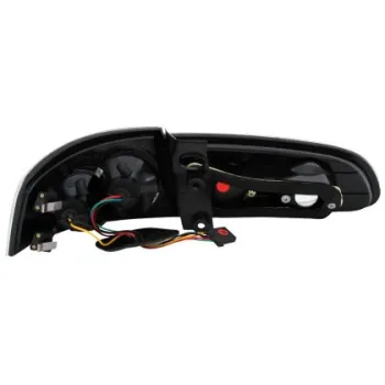 Πίσω φανάρια για Seat ibiza 6L  (2002-2008) sedan / hatchback  - chrome - σετ 2τμχ.
