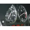 Δαχτυλίδια καντράν για BMW E39 / E38 / X5 E53 (1999-2007) - ματ / ασημένια