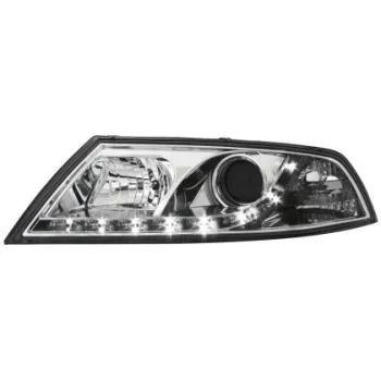 Φανάρια εμπρός led για Skoda Octavia (2004-2009) , χωρίς λάμπες (Η7) - σετ 2τμχ.
