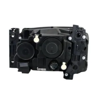 Φανάρια εμπρός led angel eyes για Land Rover /Range Rover Sport ((2009+) - μαύρα , με λάμπες (Η1) - σετ 2τμχ.