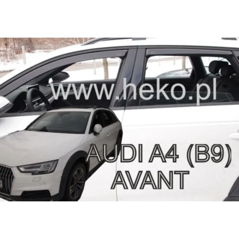 Ανεμοθραύστες για Audi A4 B9 (2016-2023) combi - 4 τμχ. εμπρός και πίσω Ανεμοθραύστες για Audi A4 B9 (2016-2023) combi - 4 τμχ. εμπρός και πίσω