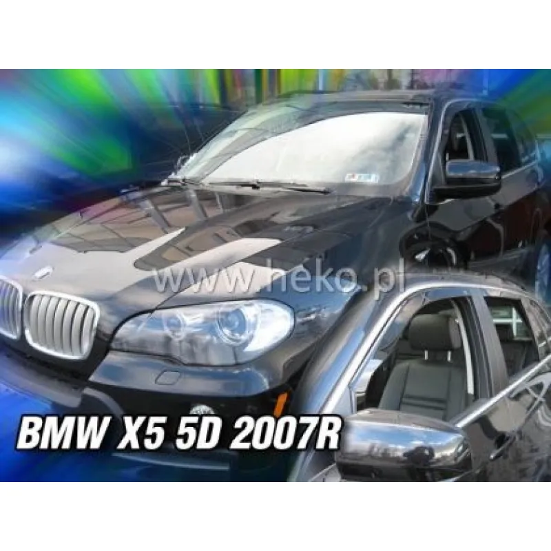 Ανεμοθραύστες για BMW X5 E70 (2006-2013) - 4 τμχ. εμπρός και πίσω Ανεμοθραύστες για BMW X5 E70 (2006-2013) - 4 τμχ. εμπρός και πίσω