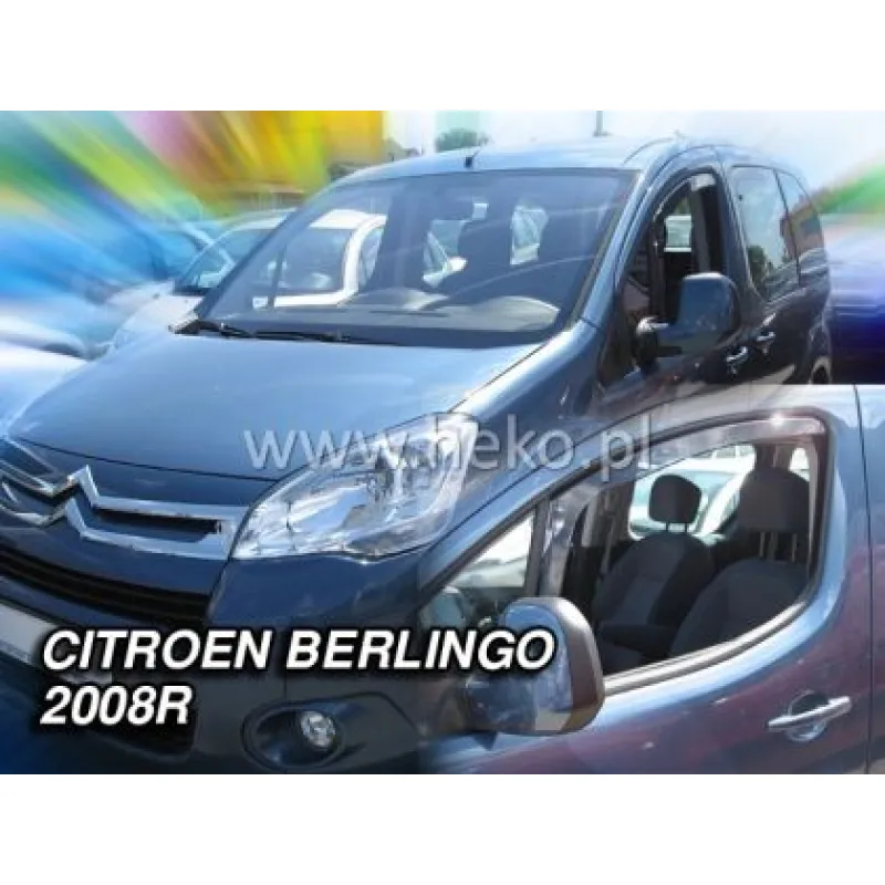 Ανεμοθραύστες για Citroen Berlingo (2008-2017) / Peugeot Partner (2008-2017) - 2 τμχ. εμπρός Ανεμοθραύστες για Citroen Berlingo (2008-2017) / Peugeot Partner (2008-2017) - 2 τμχ. εμπρός
