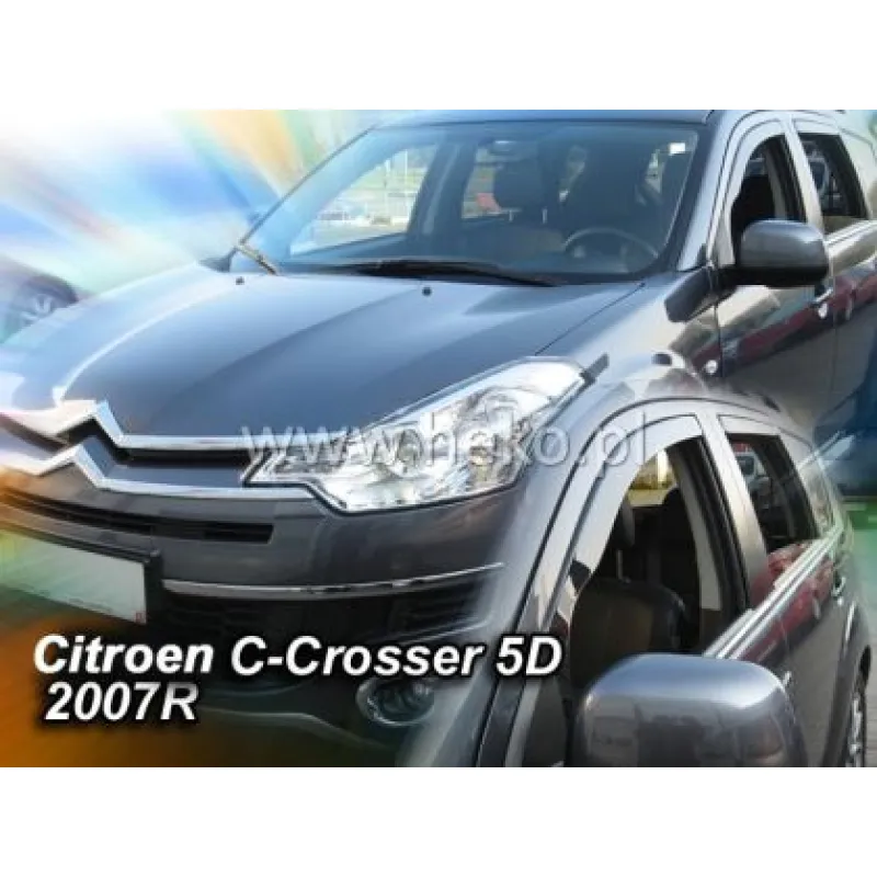 Ανεμοθραύστες για Citroen C-Crosser / Peugeot 4007 (2007+ ) 5 πορτο - 2 τμχ. εμπρός Ανεμοθραύστες για Citroen C-Crosser / Peugeot 4007 (2007+ ) 5 πορτο - 2 τμχ. εμπρός