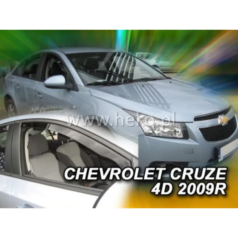 Ανεμοθραύστες για Chevrolet Cruze (2008-2017) sedan , combi , 5 πορτο - 2 τμχ. εμπρός