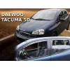 Ανεμοθραύστες για Daewoo Tacuma / Chevrolet Rezzo (2000-2011) 5 πορτο - 4 τμχ. εμπρός και πίσω Ανεμοθραύστες για Daewoo Tacuma / Chevrolet Rezzo (2000-2011) 5 πορτο - 4 τμχ. εμπρός και πίσω