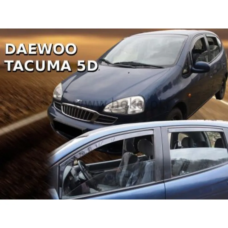 Ανεμοθραύστες για Daewoo Tacuma / Chevrolet Rezzo (2000-2011) 5 πορτο - 4 τμχ. εμπρός και πίσω Ανεμοθραύστες για Daewoo Tacuma / Chevrolet Rezzo (2000-2011) 5 πορτο - 4 τμχ. εμπρός και πίσω
