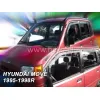 Ανεμοθραύστες για Daihatsu Move (1995-1998) 5 πορτο - 4 τμχ. εμπρός και πίσω Ανεμοθραύστες για Daihatsu Move (1995-1998) 5 πορτο - 4 τμχ. εμπρός και πίσω