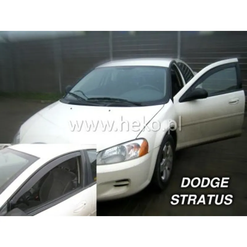 Ανεμοθραύστες για Dodge Stratus (2001+) sedan - 2 τμχ. εμπρός Ανεμοθραύστες για Dodge Stratus (2001+) sedan - 2 τμχ. εμπρός