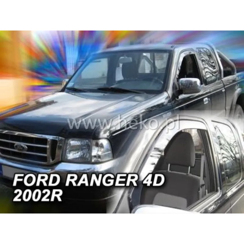 Ανεμοθραύστες για Ford Ranger I (1997-2007) 4 πορτο + μιάμιση / Mazda B2600 / BT 2500 / μιάμιση - 2 τμχ. εμπρός Ανεμοθραύστες για Ford Ranger I (1997-2007) 4 πορτο + μιάμιση / Mazda B2600 / BT 2500 / μιάμιση - 2 τμχ. εμπρός